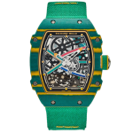 Richard Mille RM67-02 Italy White Carbon TPT Italy Custom Modify – Handcrafted Version