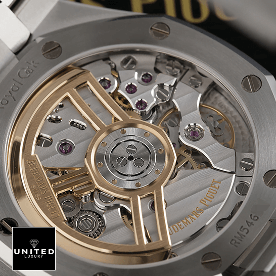Audemars Piguet Royal Oak 15500 Stainless Steel Case Replica mechanism view