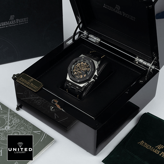 Audemars Pİguet Royal Oak 26298SK.OO_.D101CR.01 Replica in the ap box