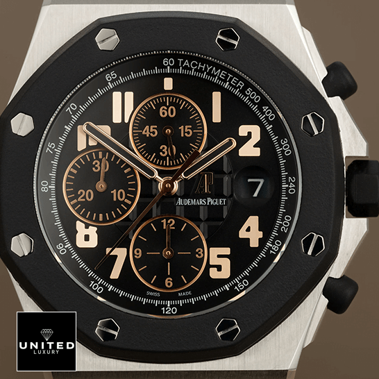 Audemars Piguet 26298SK.OO_.D101CR.01 Black Gold Dial Replica black bezel