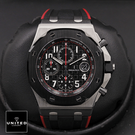 Audemars Piguet Royal Oak Offshore 26400SO.OO.A002CA.01 "Vampire" Ultra Clone 1:1 audemars piguet royal oak offshore 26470SO.OO replica front