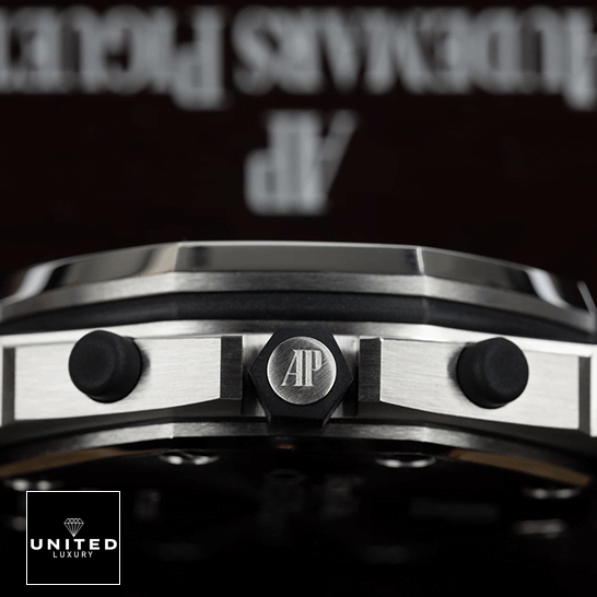 Audemars Piguet Royal Oak Steel Case Replica crown / push button