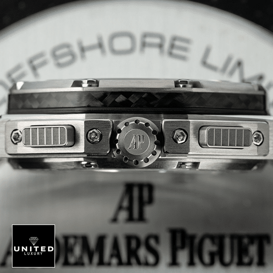 Audemars Piguet 26030IO.OO_.D001IN.01 Replica side view crown / push button